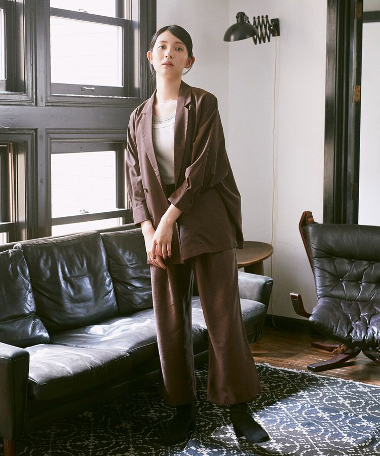 earth music&ecology「配色レイヤードタンクトップ」|インナー|