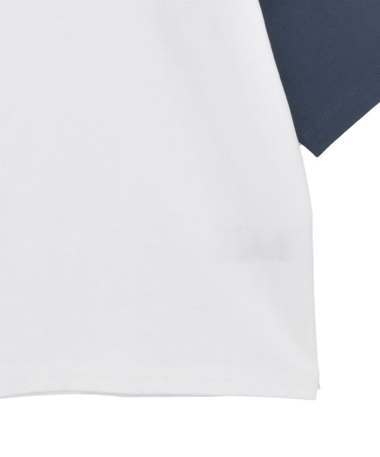 AMERICAN HOLIC「ラグラン配色7分袖プルオーバー」|Tシャツ・カットソー|