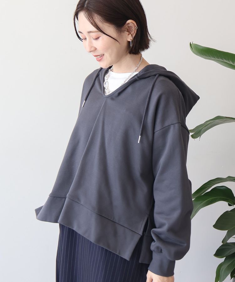 AMERICAN HOLIC「スキッパー裏毛パーカー」|スウェット・ジャージ|