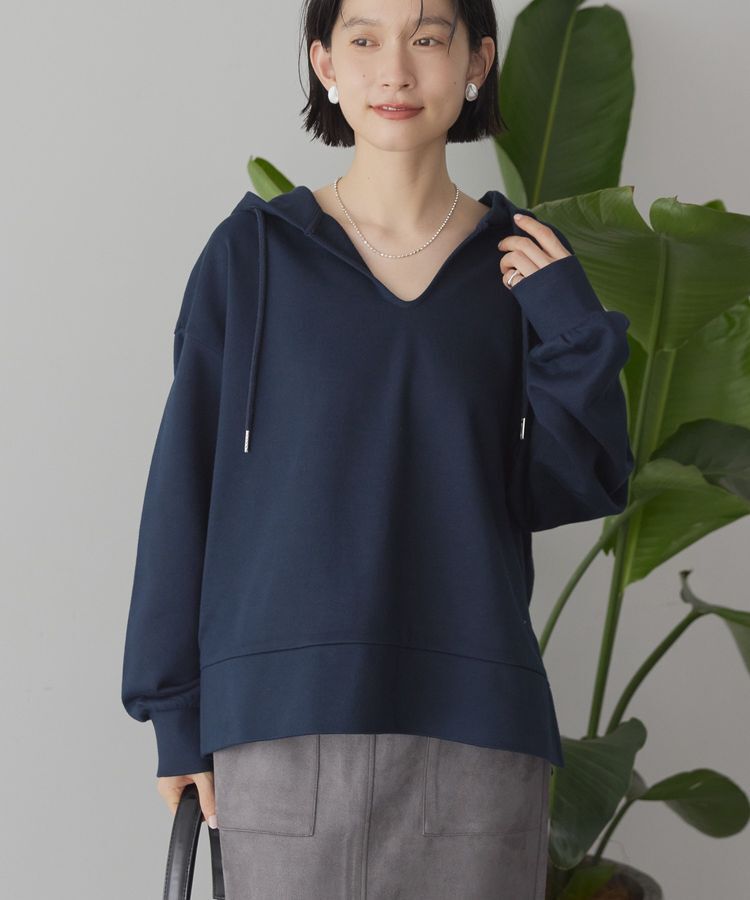 AMERICAN HOLIC「スキッパー裏毛パーカー」|スウェット・ジャージ|