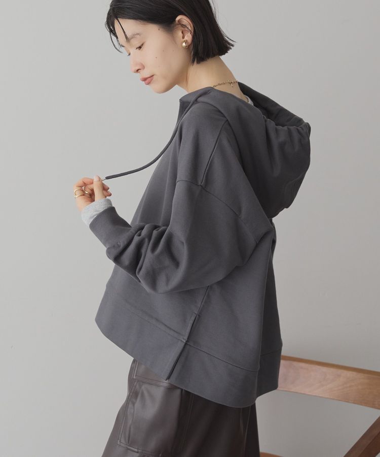 AMERICAN HOLIC「スキッパー裏毛パーカー」|スウェット・ジャージ|