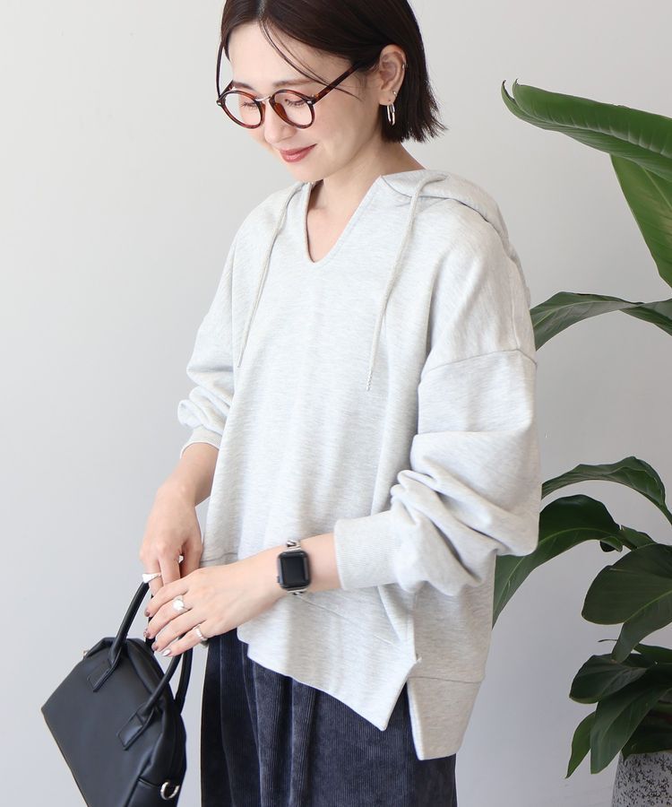 AMERICAN HOLIC「スキッパー裏毛パーカー」|スウェット・ジャージ|