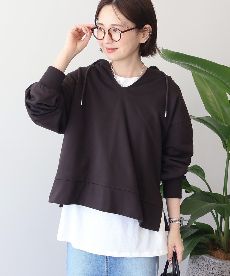 AMERICAN HOLIC「スキッパー裏毛パーカー」|スウェット・ジャージ|