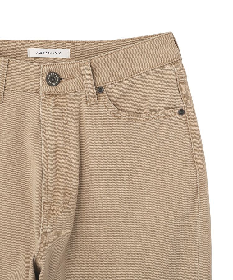 AMERICAN HOLIC「ルーズストレートカラーデニムパンツ」|デニム|