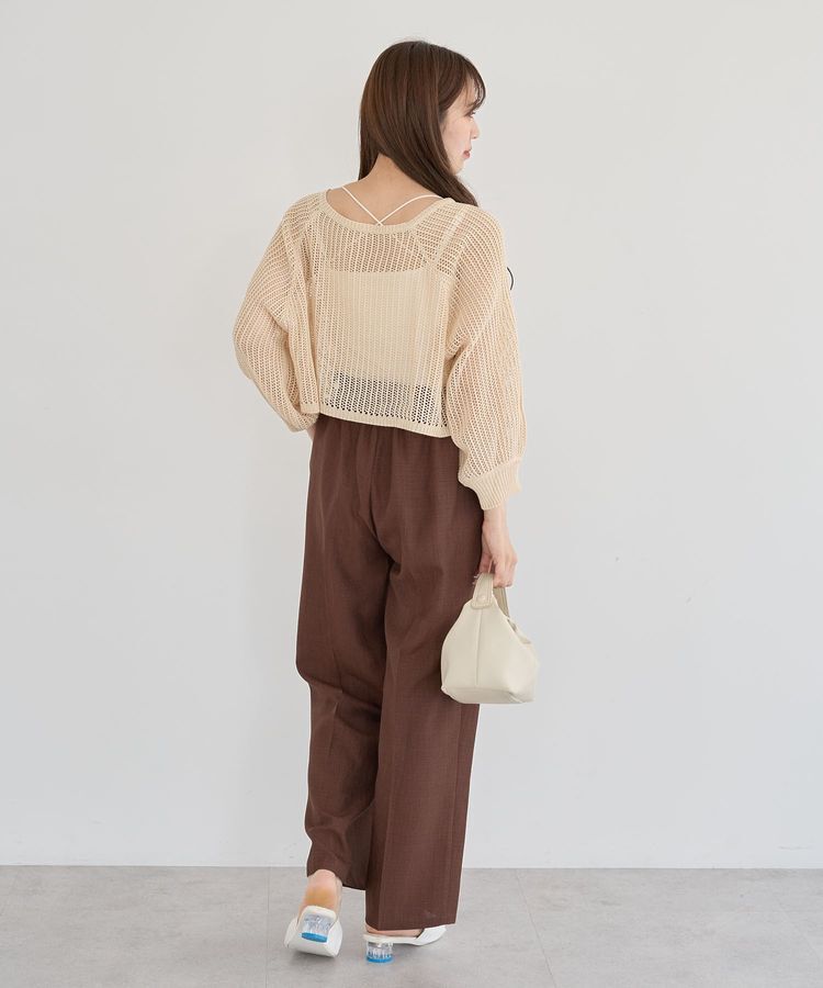 Green Parks「・ELENCARE DUE 2wayメッシュカーディガン」|カーディガン|