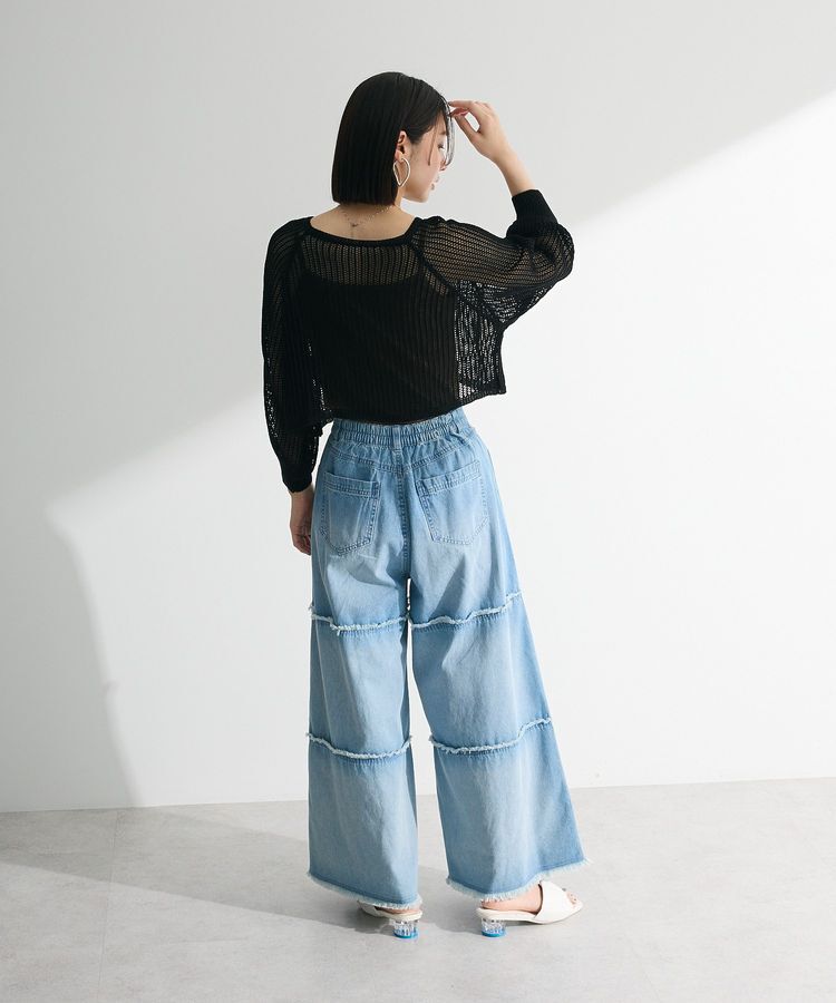 Green Parks「・ELENCARE DUE 2wayメッシュカーディガン」|カーディガン|