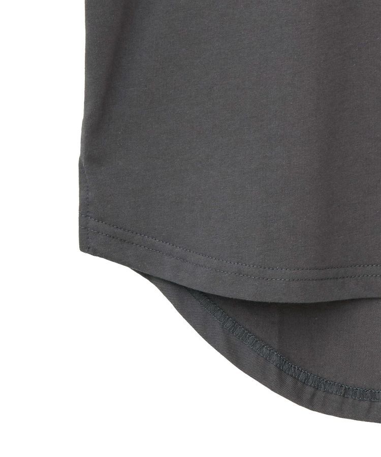 Green Parks「・swing by フレンチスリーブ刺繍TEE」|Tシャツ・カットソー|