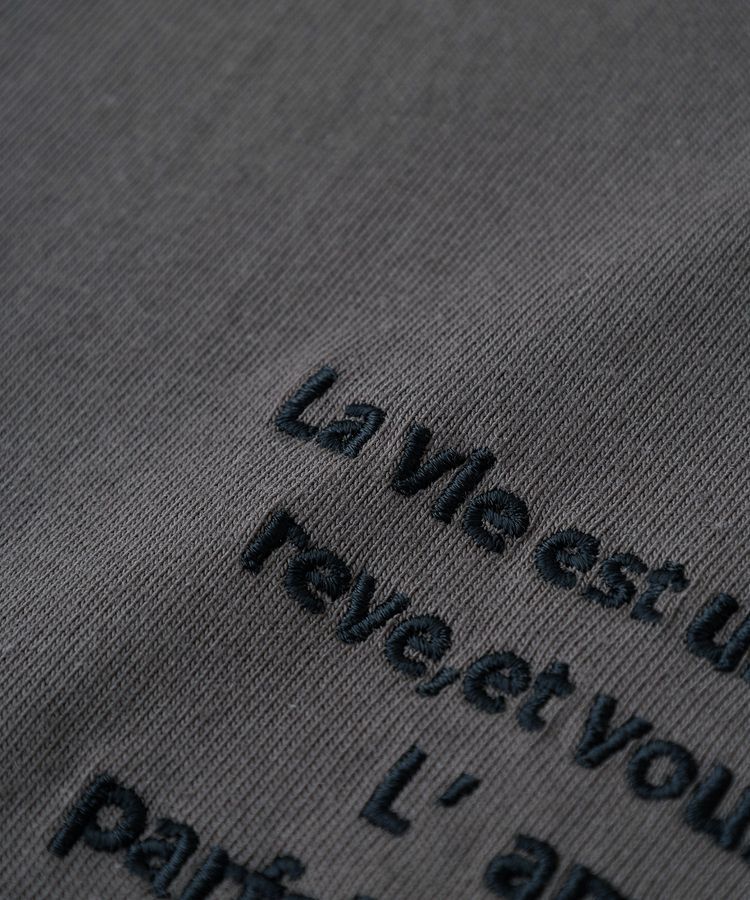 Green Parks「・swing by フレンチスリーブ刺繍TEE」|Tシャツ・カットソー|