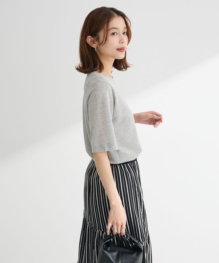 Green Parks「・Petit Fleur ラメシアーニット」|Tシャツ・カットソー|