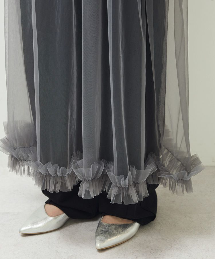 Green Parks「・ELENCARE DUE チュールワンピース」|ワンピース|