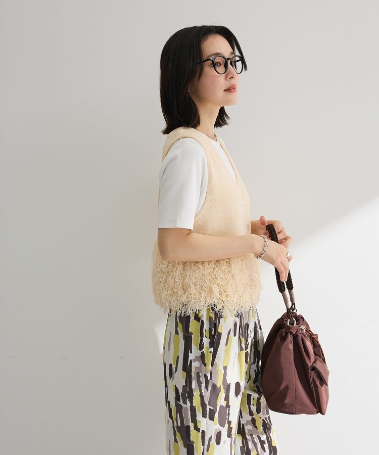 Green Parks「ブークレループニットベスト」|ベスト・ジレ|