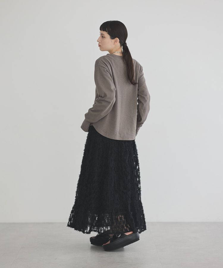 GARAGE OF GOOD CLOTHING「【日本製】ヘンプジャージーヘンリーネックプルオーバー」|Tシャツ・カットソー|