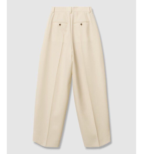 allureville「ドライウールカーブライントラウザー」|チノ|