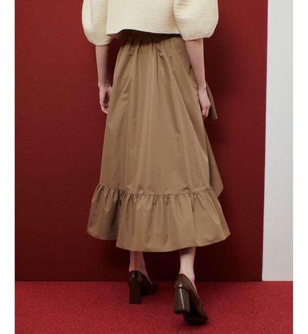 LOULOU WILLOUGHBY「【LOULOU WILLOUGHBY】レイヤーアシンメトリースカート」|スカート|