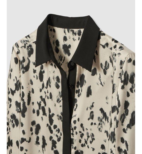 allureville「OFFICINAバックプリーツブラウス」|シャツ・ブラウス|