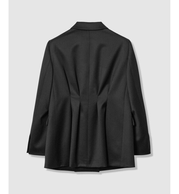 allureville「バックタックダブルブレストジャケット」|テーラードジャケット|