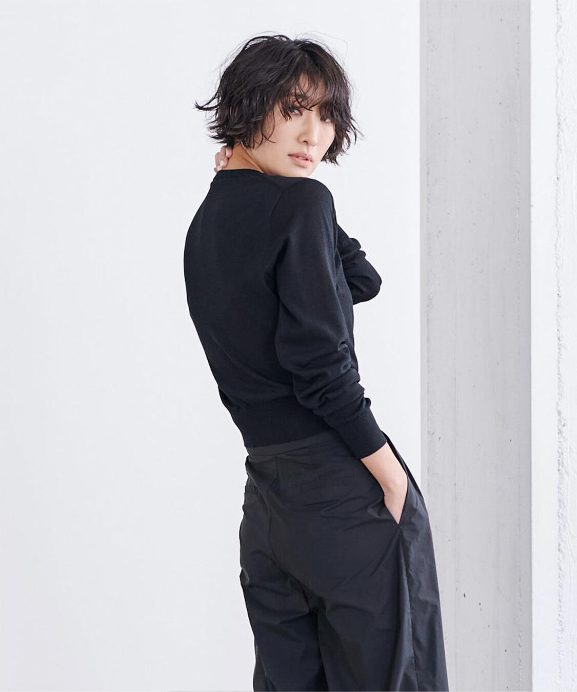 ur's「UVケアコンパクトベーシックニットカーディガン」|ニット・セーター|