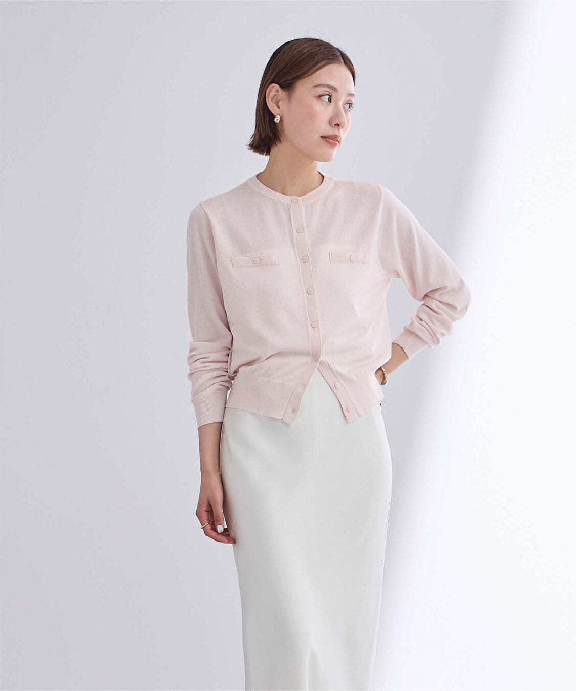 ur's「UVケアコンパクトベーシックニットカーディガン」|ニット・セーター|