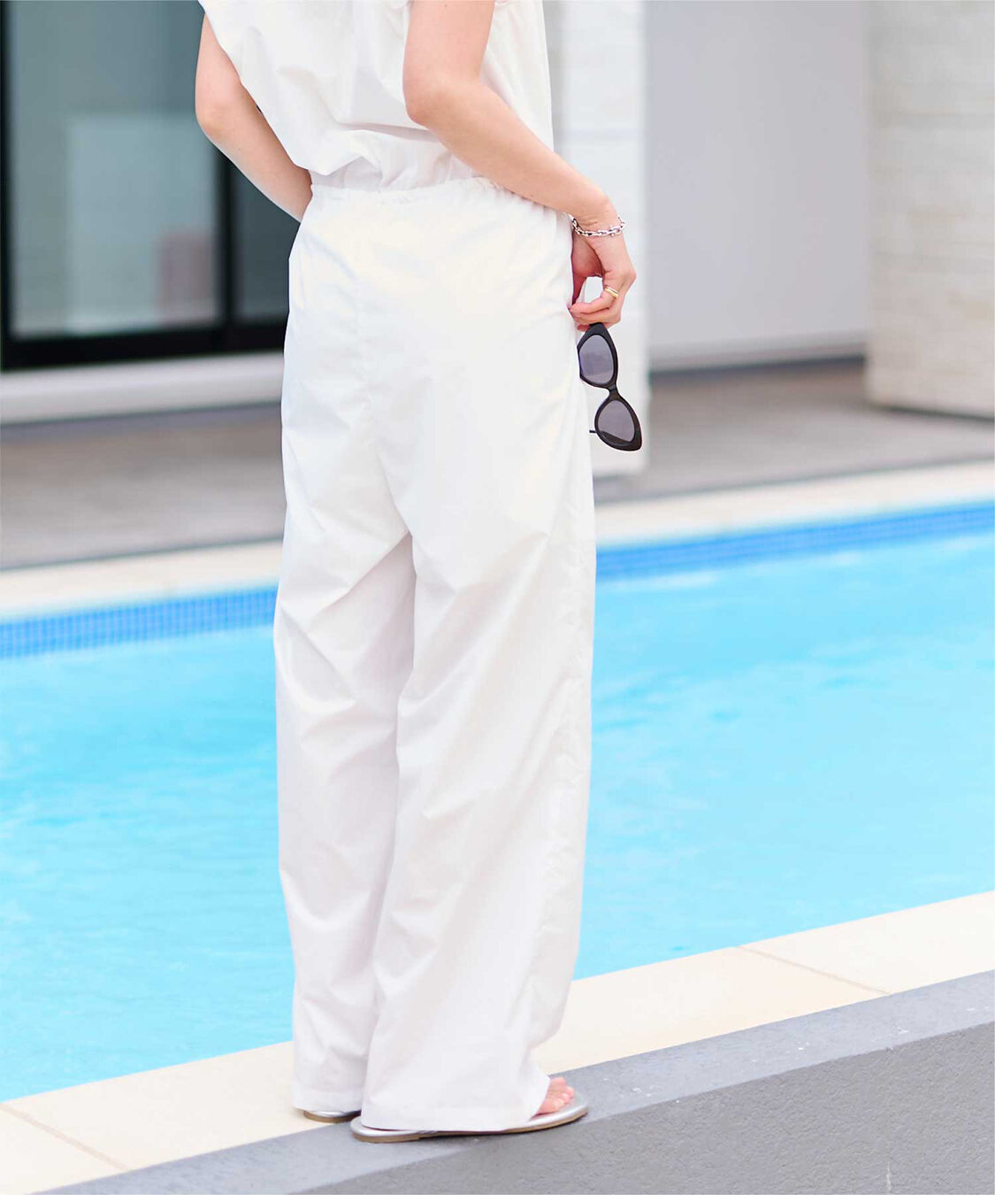 ur's「【黒川翼さんコラボアイテム】撥水バルーンフレンチスリーブオールインワン」|オールインワン|