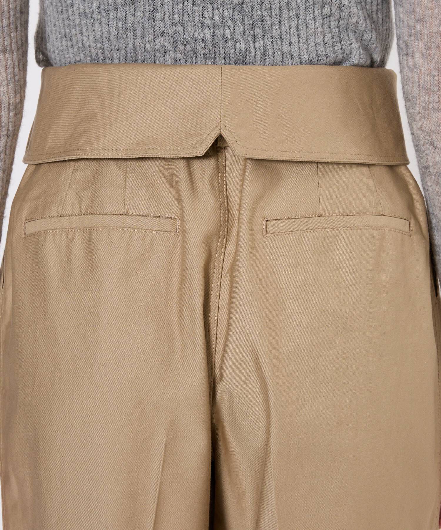 BABYLONE「【柳橋唯さんコラボアイテム】ハイウエスト2WAYチノ」|チノ|