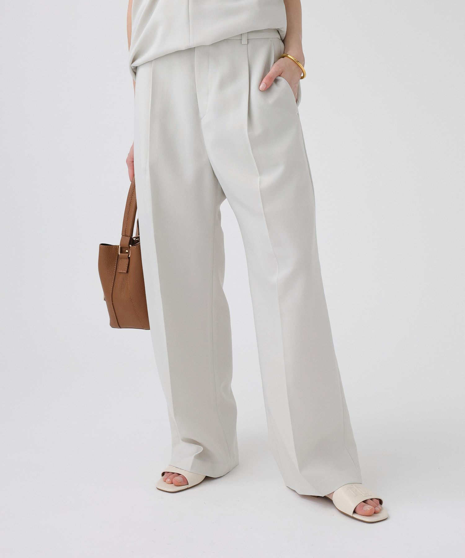 BABYLONE「スラブオックスパンツ」|スラックス|ｱｲﾎﾞﾘｰ