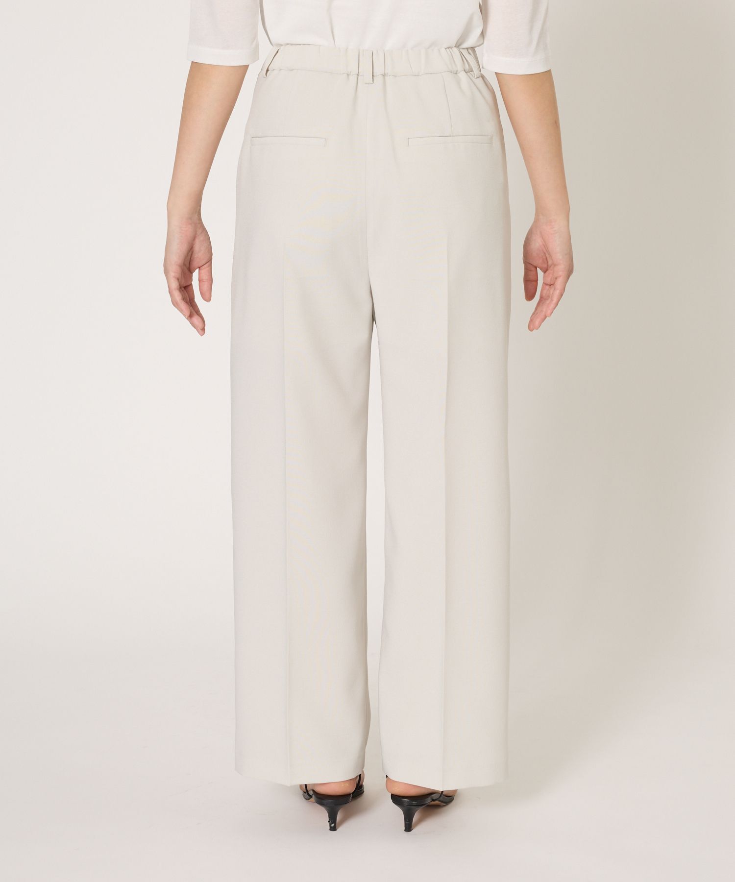 BABYLONE「スラブオックスパンツ」|スラックス|