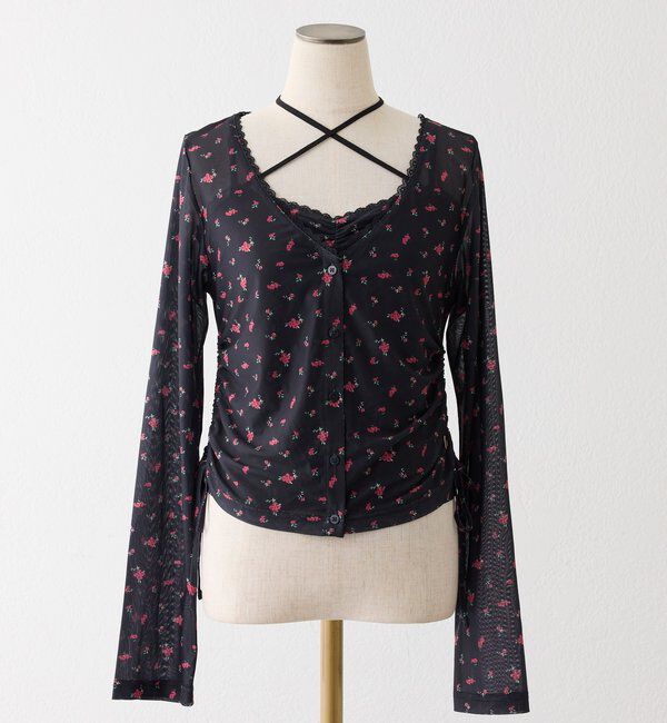  「ビスチェsetドロストカーディガン」|プルオーバー|