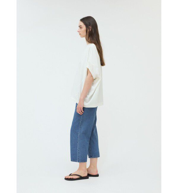 mizuiro ind「mizuiro ind ストレートデニムパンツ」|デニム|