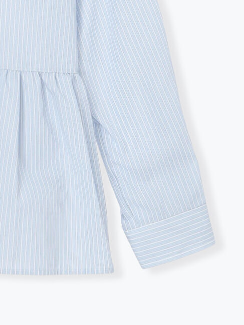 Te chichi「パール釦スタンドフリルペプラムブラウス」|シャツ・ブラウス|