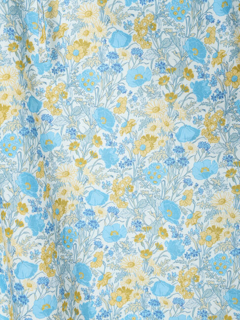 Te chichi「【LIBERTY FABRICS】フリルネックブラウス」|シャツ・ブラウス|