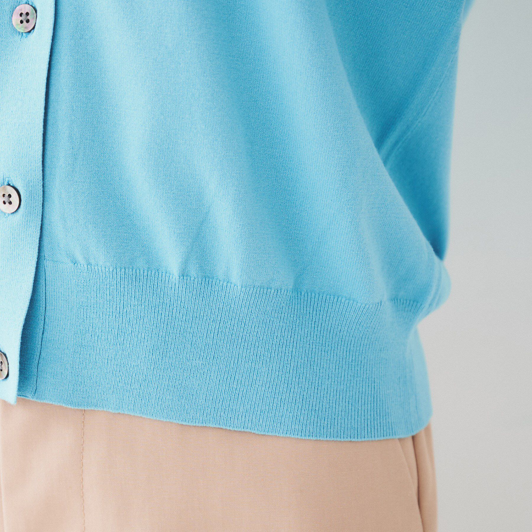 UNTITLED「【アンサンブル可能】配色Vネックカーディガン」|カーディガン|