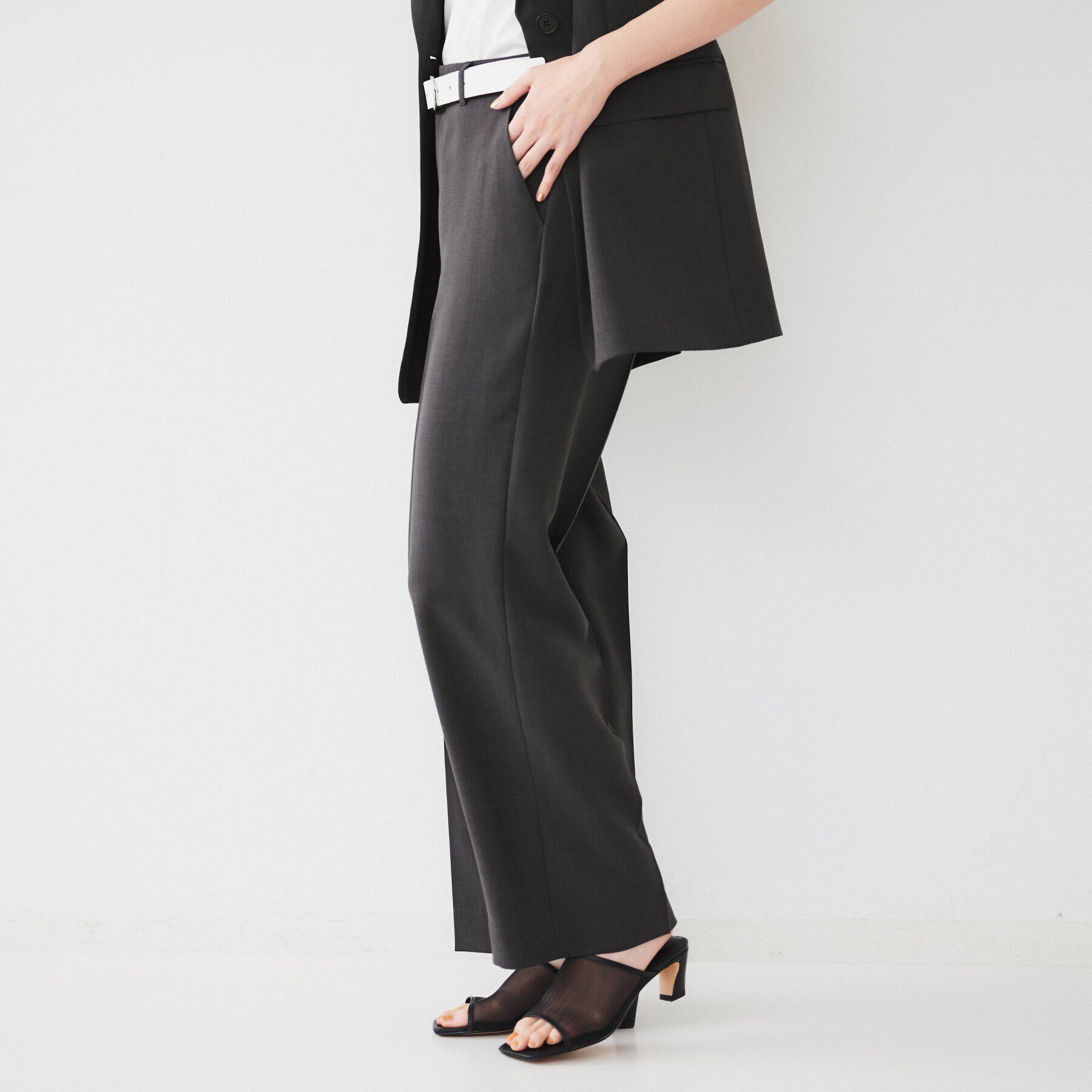 UNTITLED「【接触冷感/UV/セットアップ可能】ライトウェイト ワイドパンツ」|その他|