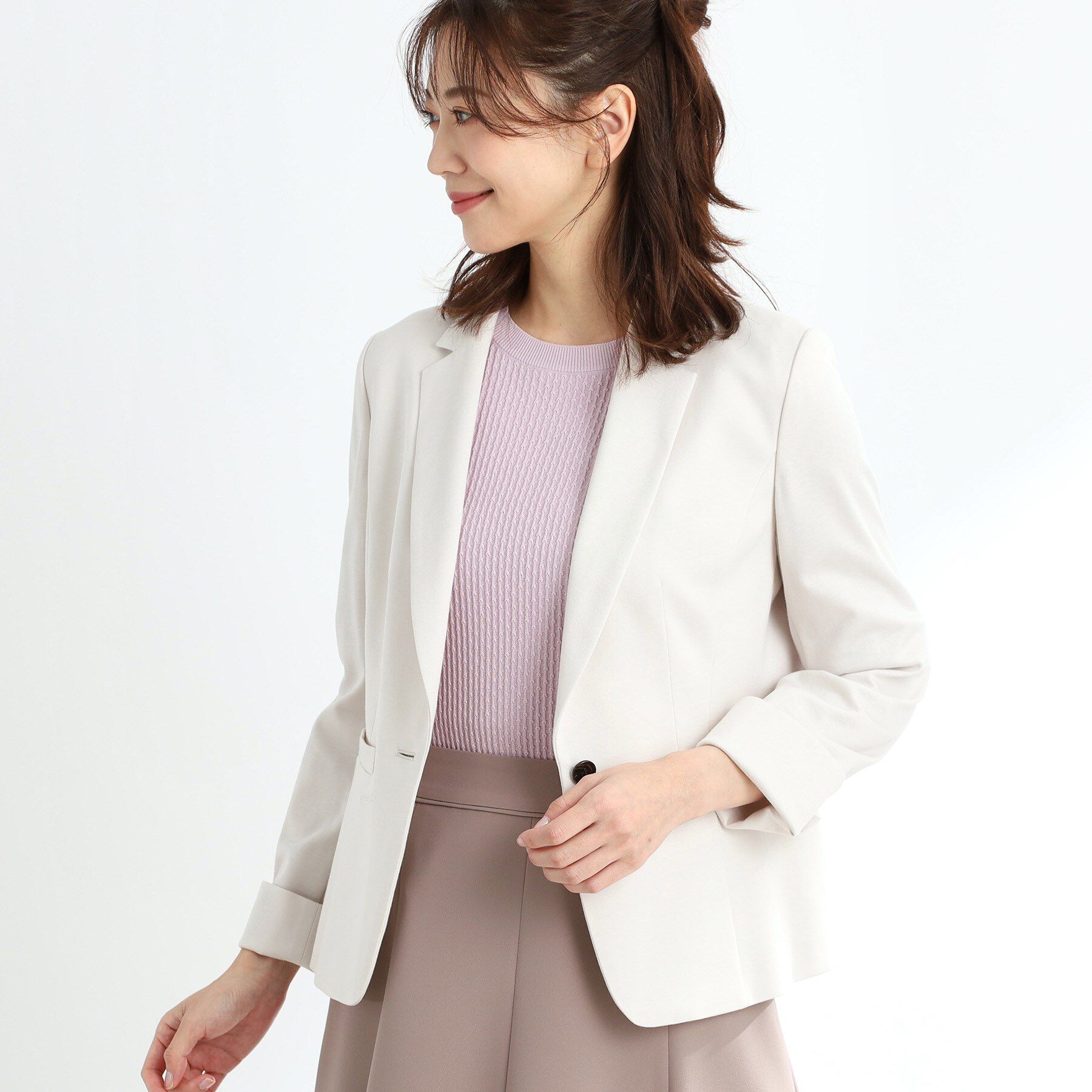 Reflect「【匠シリーズ／洗える】匠ジャケット／ベーシックテーラード」|テーラードジャケット|