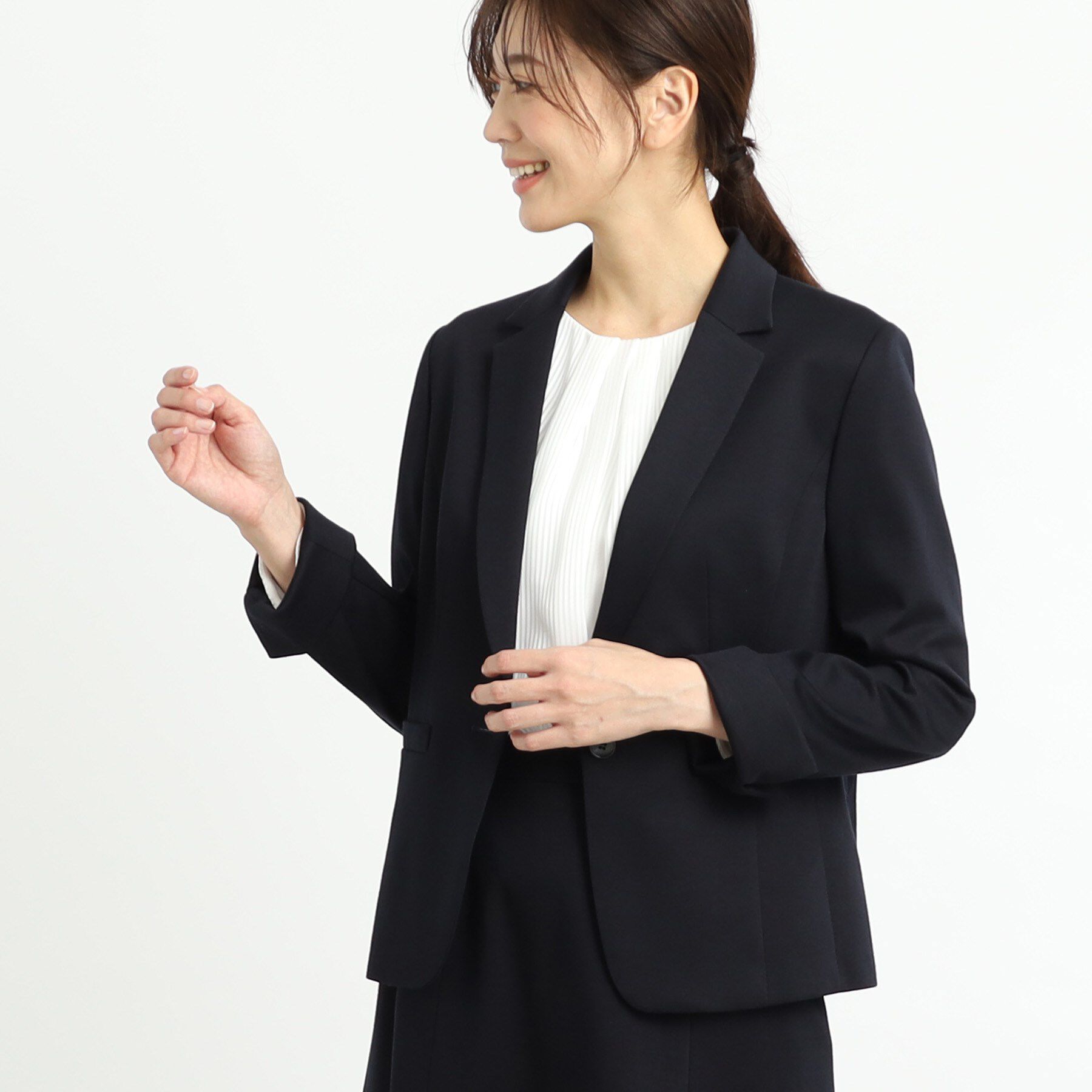 Reflect「【匠シリーズ／洗える】匠ジャケット／ベーシックテーラード」|テーラードジャケット|