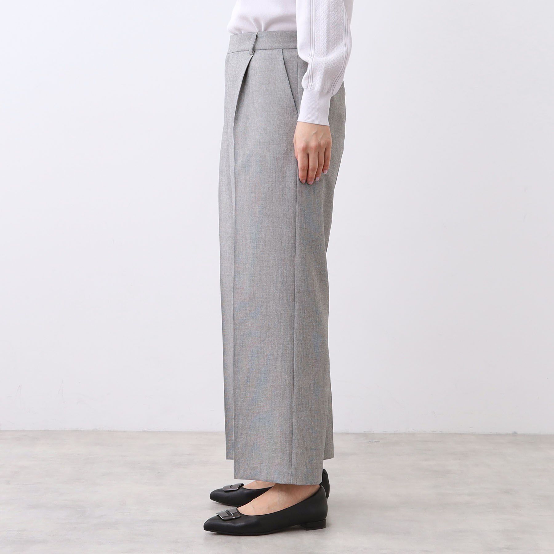 Reflect「【単品使いOK◎／セットアップ可】リラクシーメランジワイドパンツ」|その他|