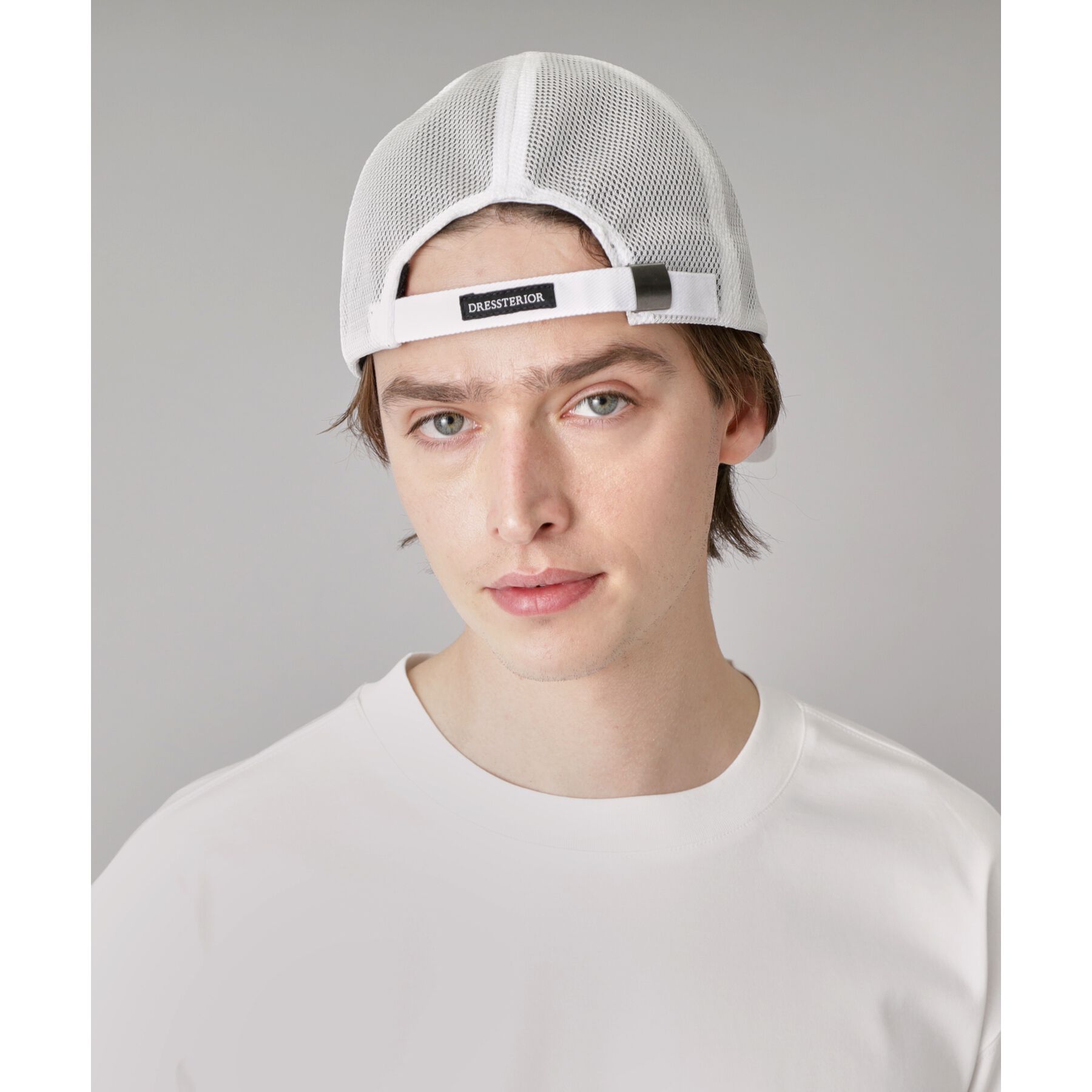 DRESSTERIOR「Dロゴ メッシュキャップ」|キャップ・キャスケット|