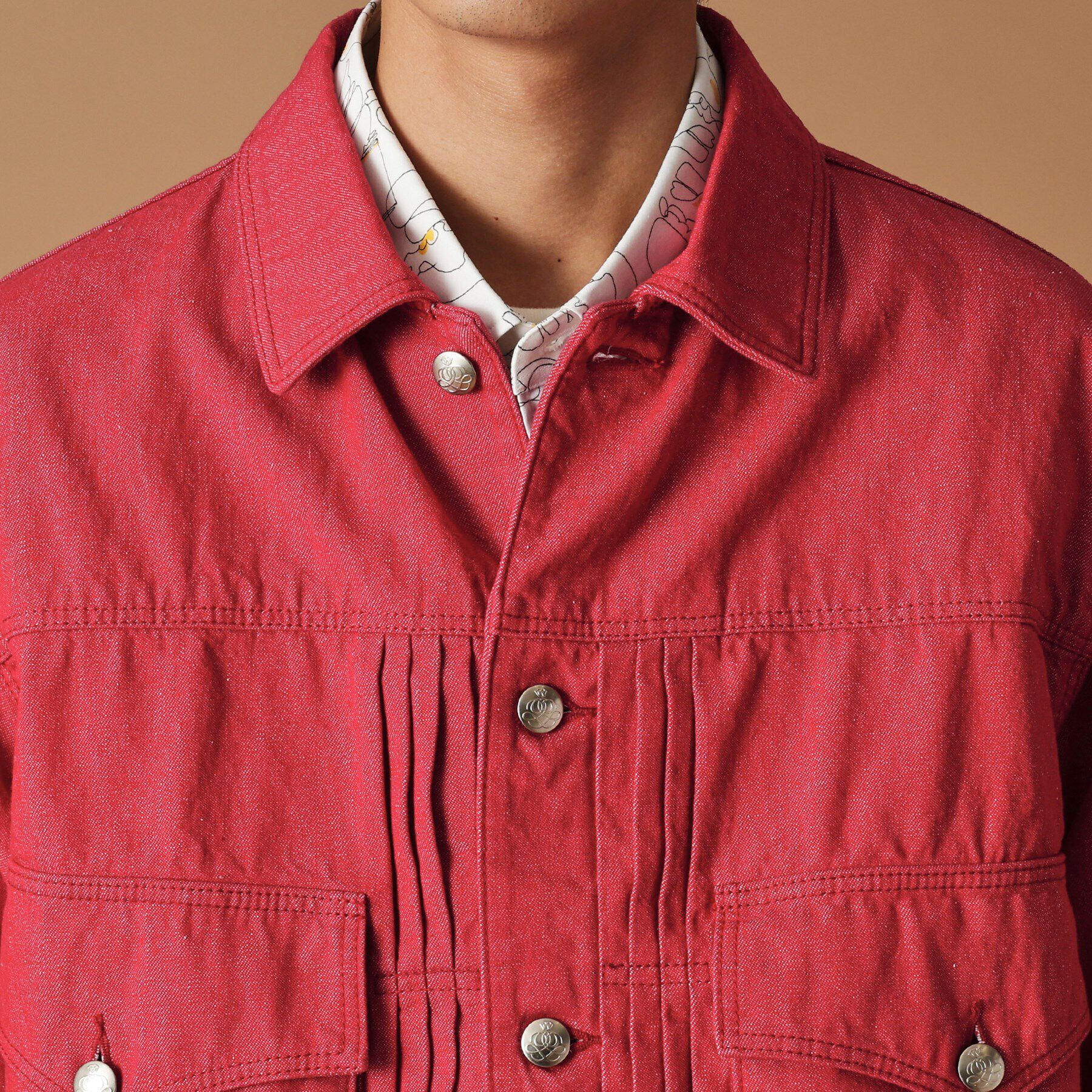 40CARATS&525「525DENIM　カラーデニムジャケット」|デニムジャケット|