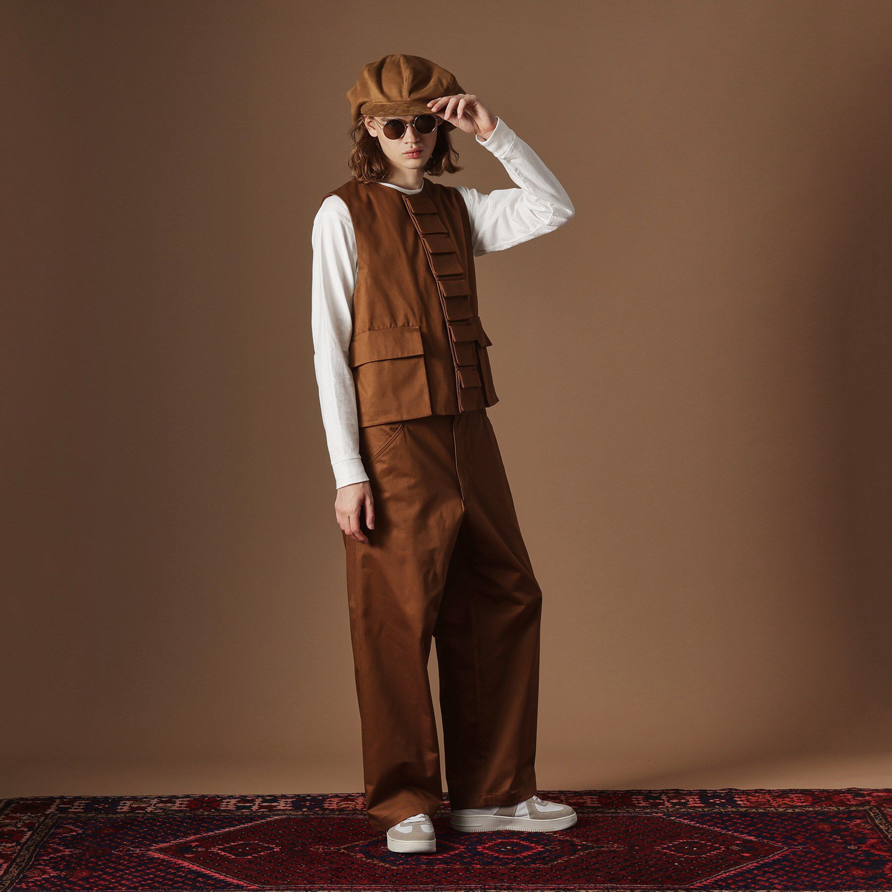 40CARATS&525「【Sサイズ～】多ポケットユーティリティべスト」|ベスト・ジレ|