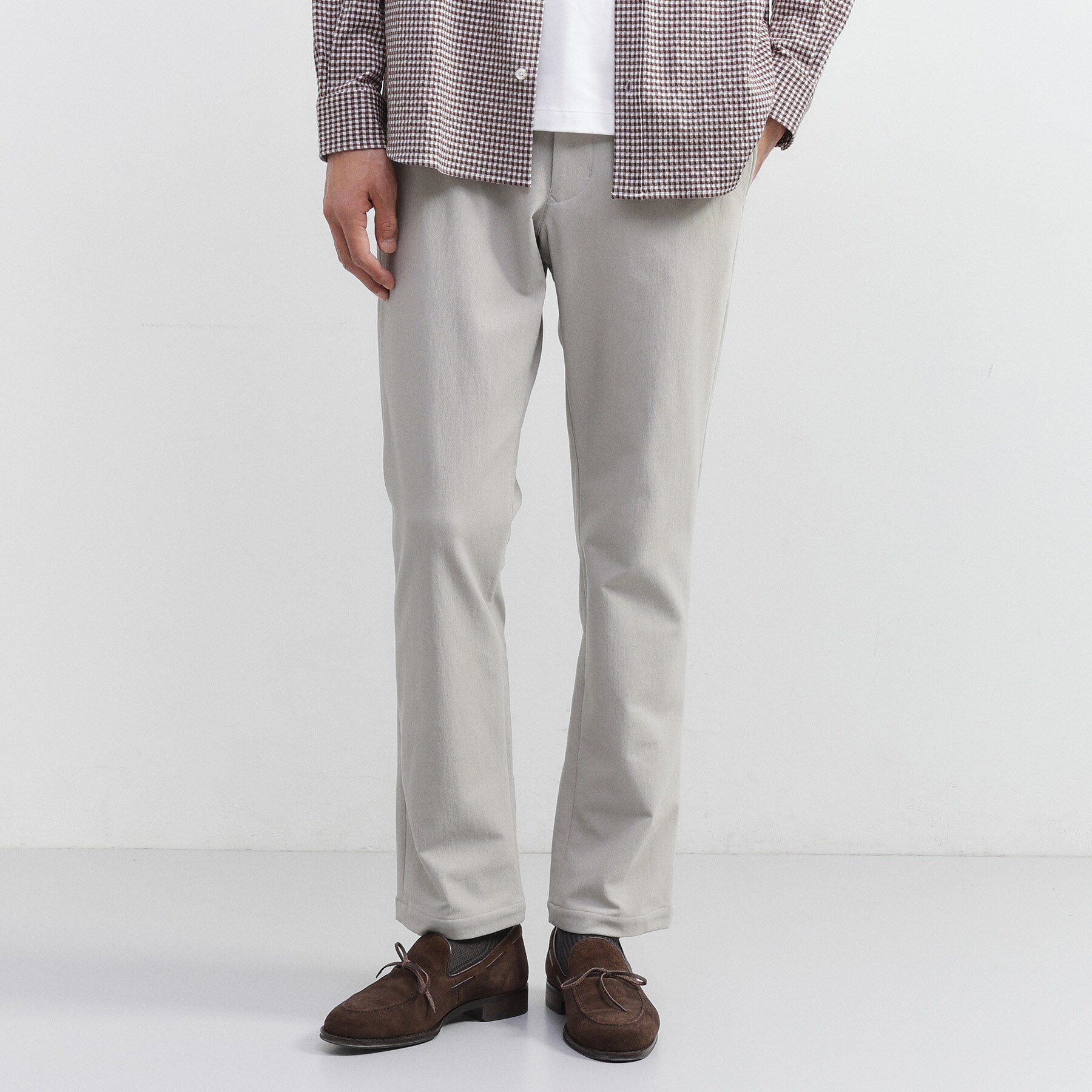 TAKEO KIKUCHI「裏起毛ハイパワーストレッチ ストレート パンツ」|その他|