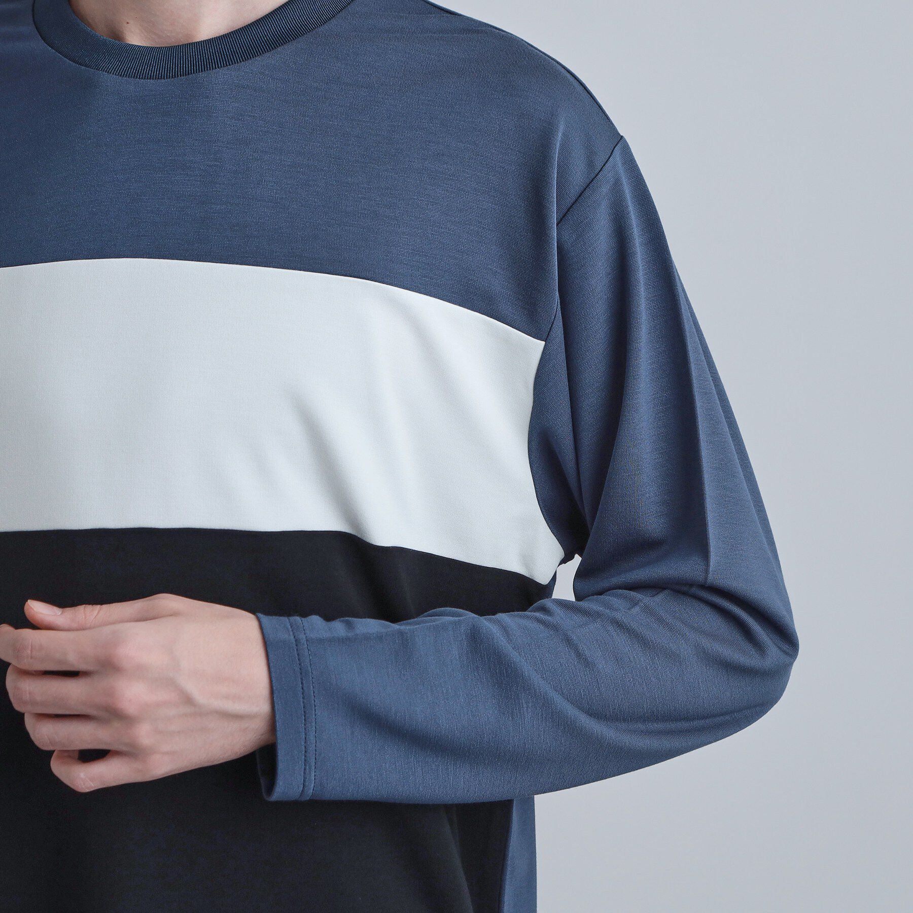 tk.TAKEO KIKUCHI「スクエア切り替えカットソー」|Tシャツ・カットソー|