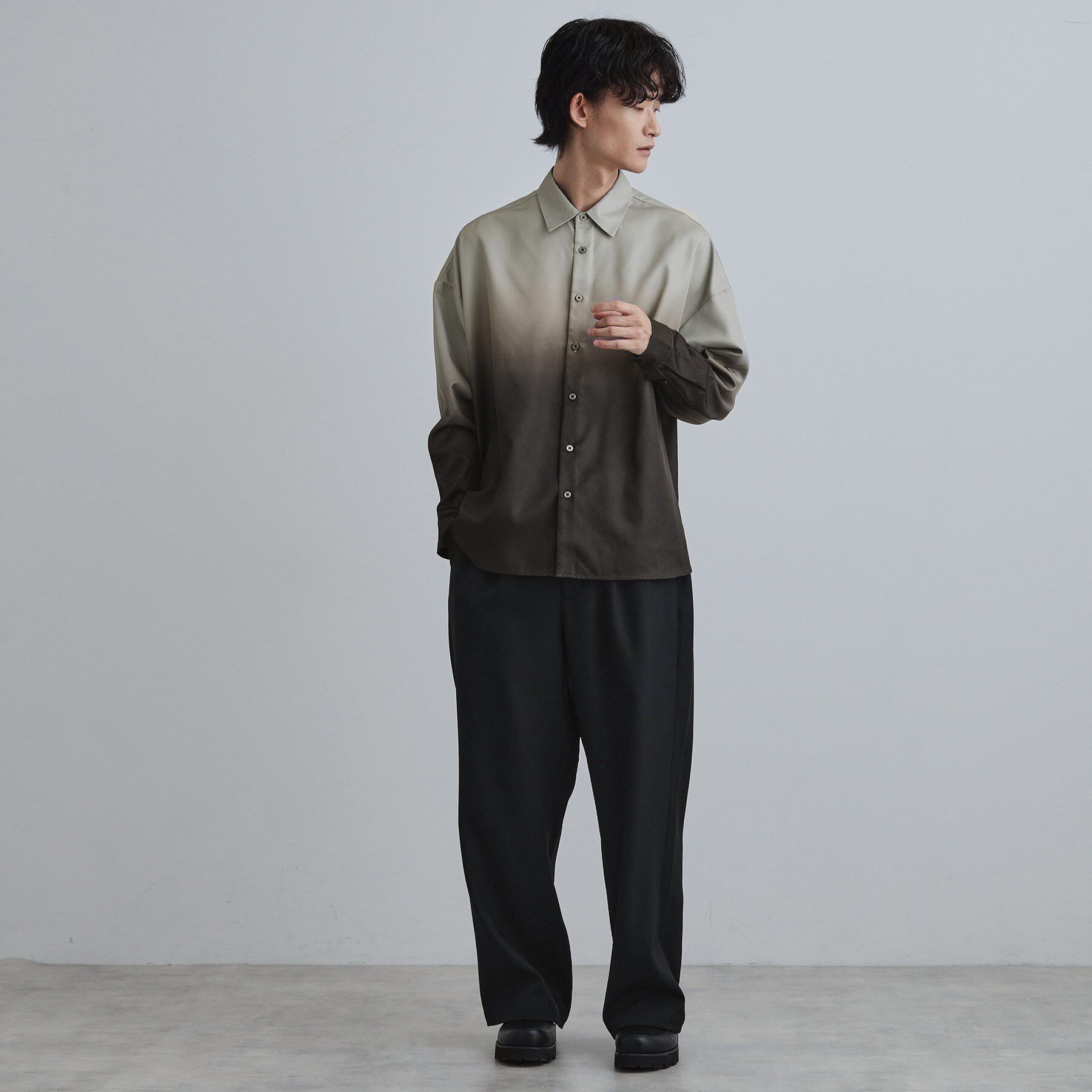 tk.TAKEO KIKUCHI「オーバーとろみシャツ」|シャツ・ブラウス|