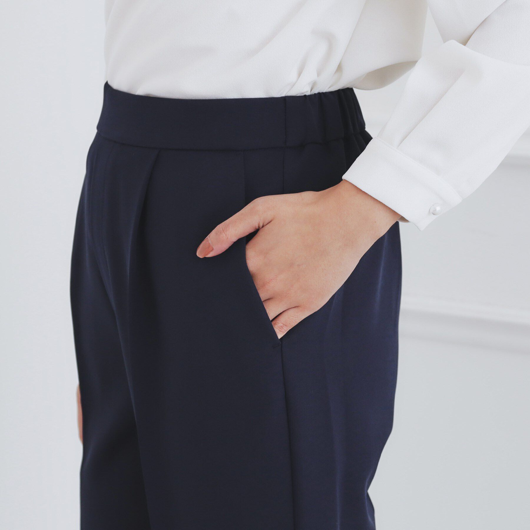 index「《通勤/セットアップ対応》ストレッチテーパードパンツ【洗濯機洗い可/イージーアイロン】」|その他|