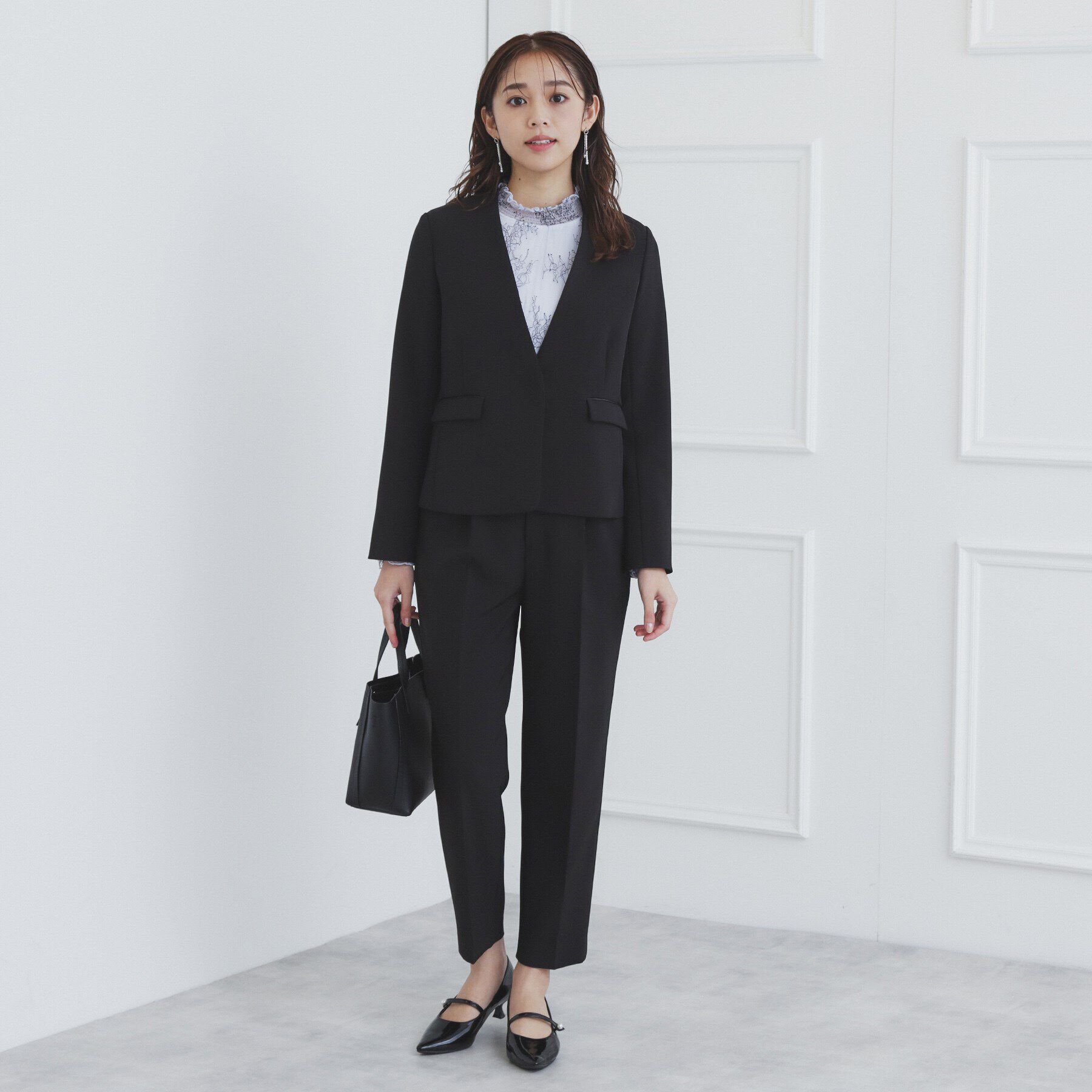 index「《通勤/セットアップ対応》多機能ストレッチテーパードパンツ【洗濯機洗い可/防シワ/抗ピル】」|その他|