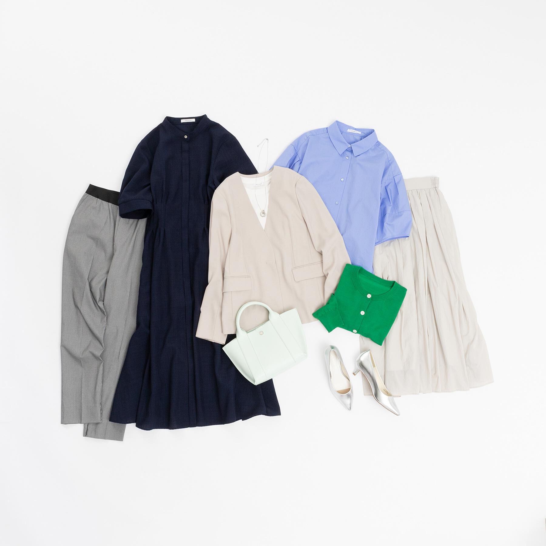 OPAQUE.CLIP「ハイストレッチイージースティックパンツ【洗濯機洗い可】」|その他|