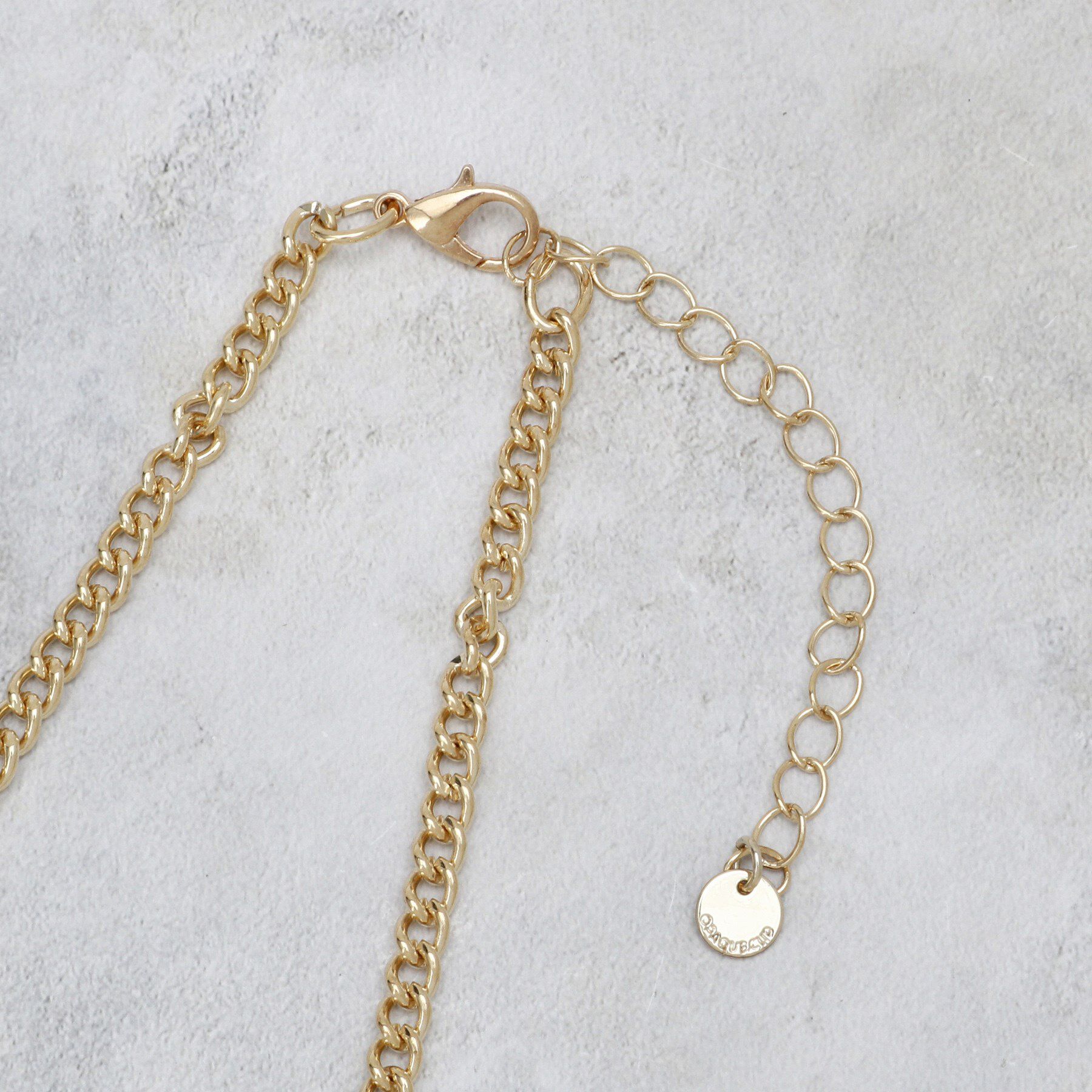 OPAQUE.CLIP「キラキラビジューショートネックレス」|ネックレス|