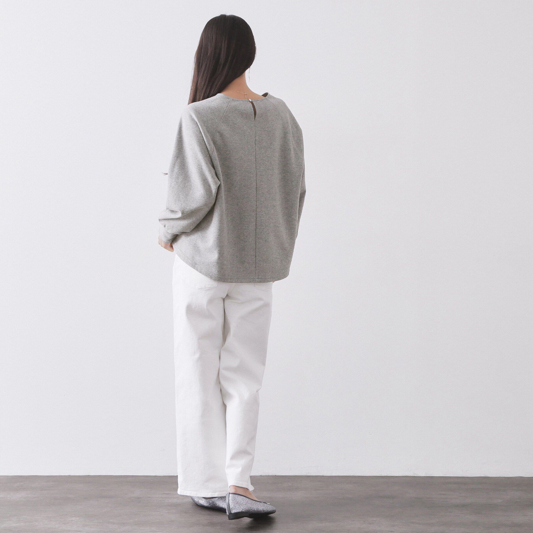 OPAQUE.CLIP「フォルムデザイントップス/セットアップ対応【洗濯機OK】」|Tシャツ・カットソー|