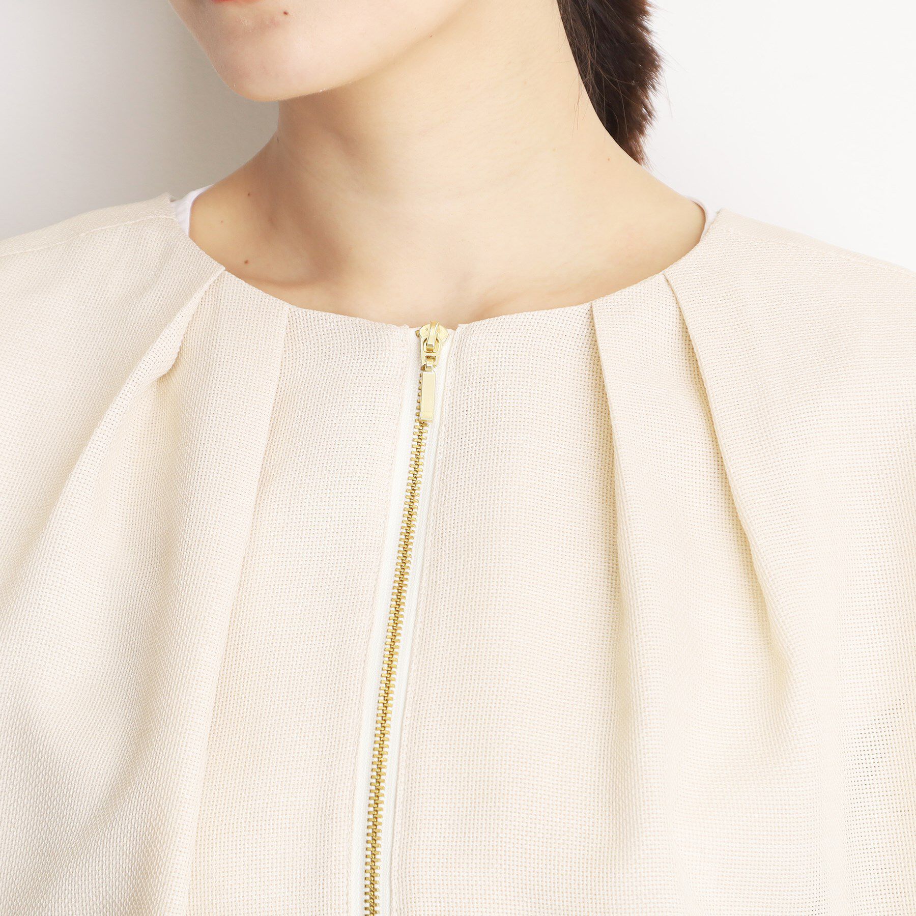 THE SHOP TK「パナマメッシュブルゾン【洗える】」|ブルゾン・スタジャン|