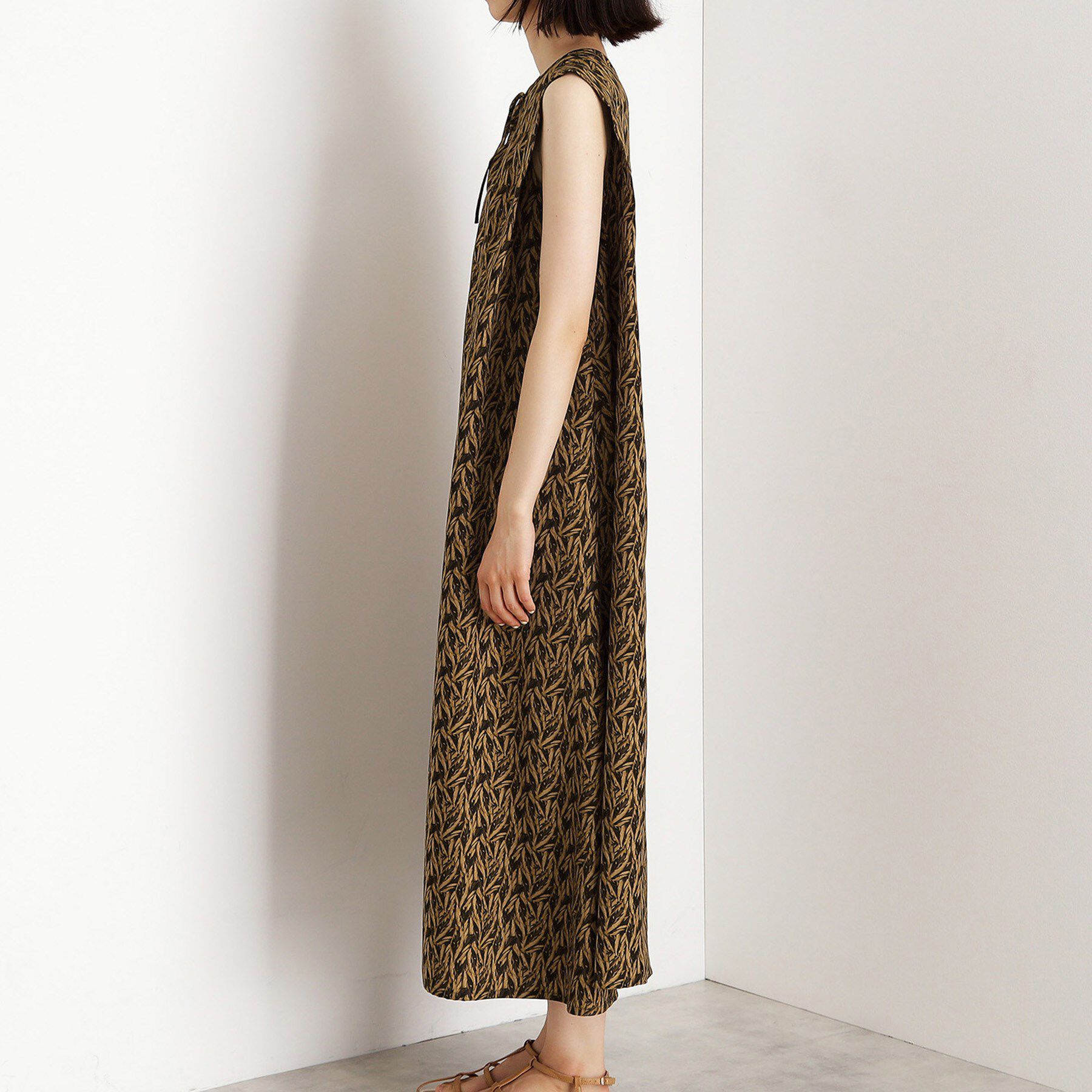 THE SHOP TK「ショルダータックワンピース【洗える】」|ワンピース|