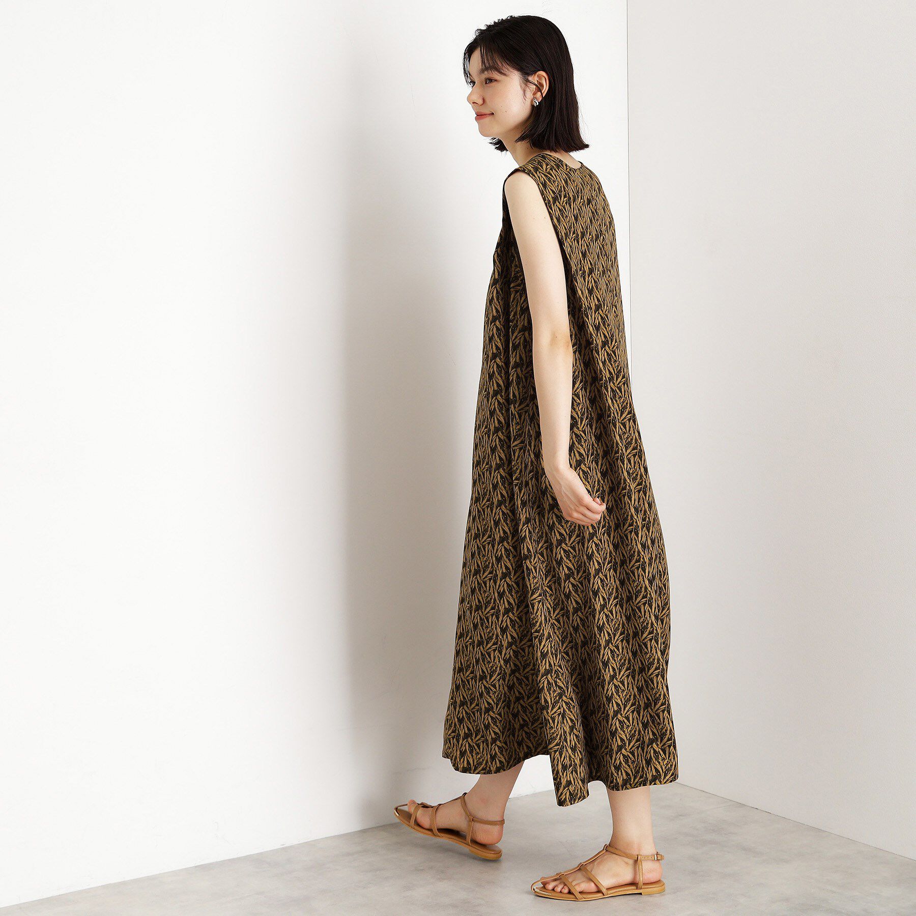 THE SHOP TK「ショルダータックワンピース【洗える】」|ワンピース|