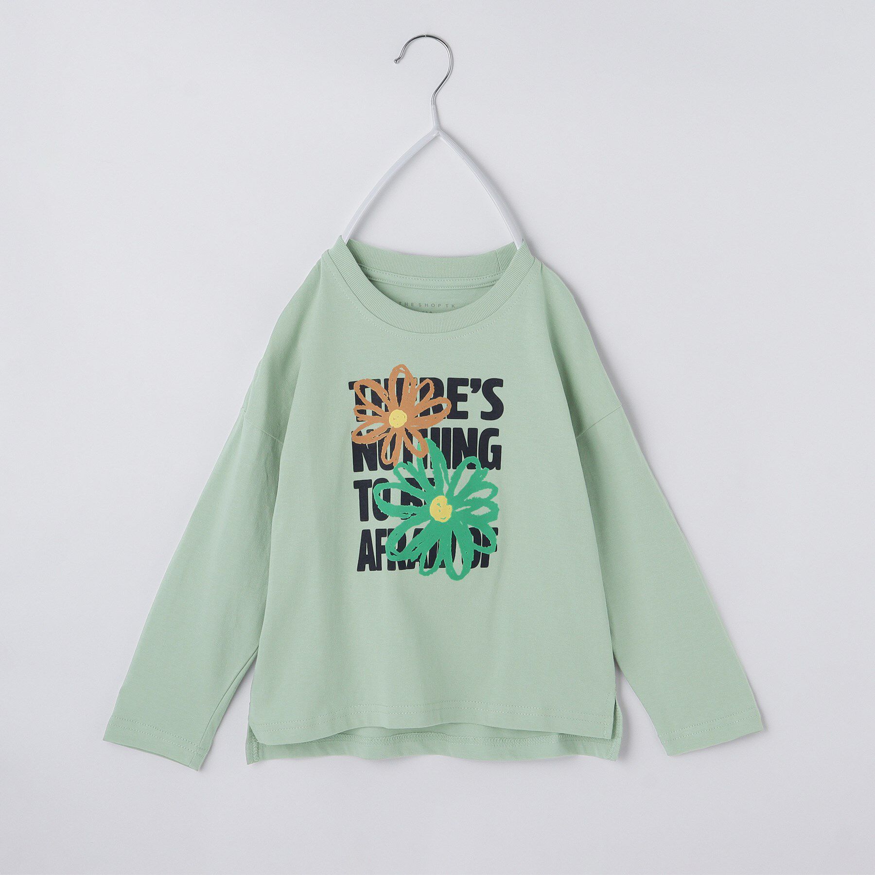 THE SHOP TK「【110－160／6色展開】コットン長袖Ｔシャツ/洗濯機OK」|Tシャツ・カットソー|